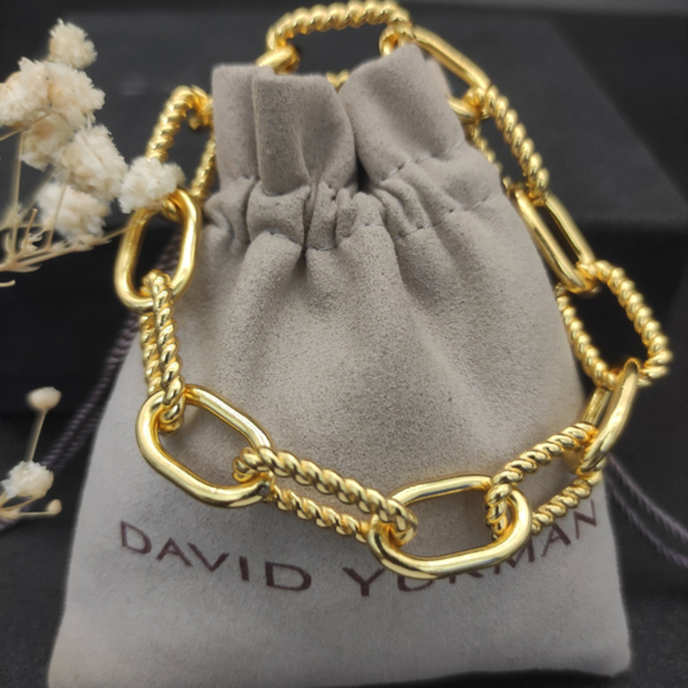 Madison Chain Gold Bracelet - Picture 3 of 5